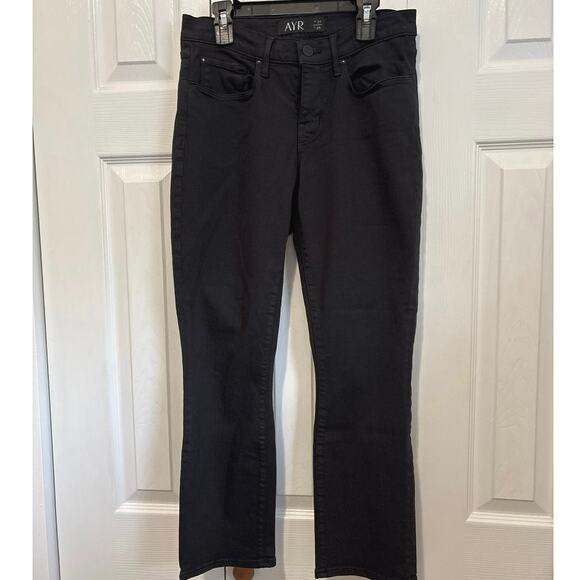 AYR Premium Black Cigarette Leg Slim Straight Jeans 27W 25L - Picture 1 of 8